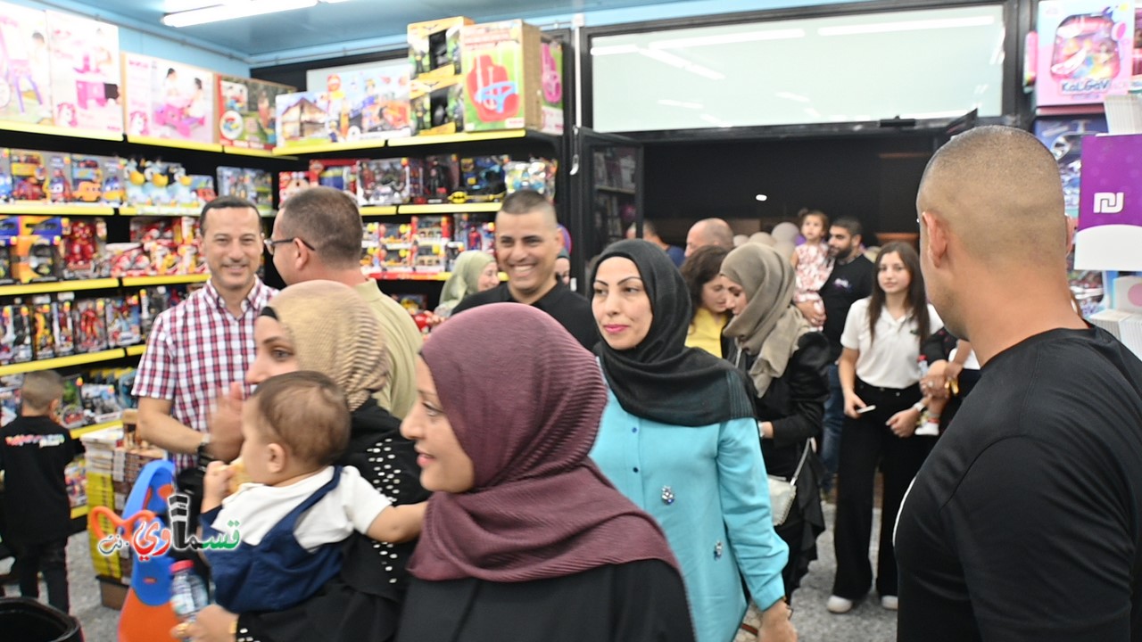 افتتاح متجر الالعاب المميز والجديد شبكة Spirala في مدينة كفر قاسم لأصحابة ادم عامر ووهبي عامر